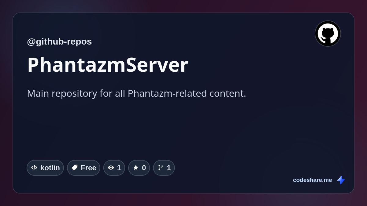 PhantazmServer