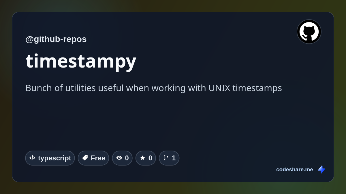 timestampy