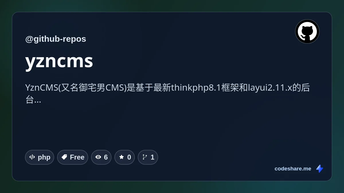 yzncms