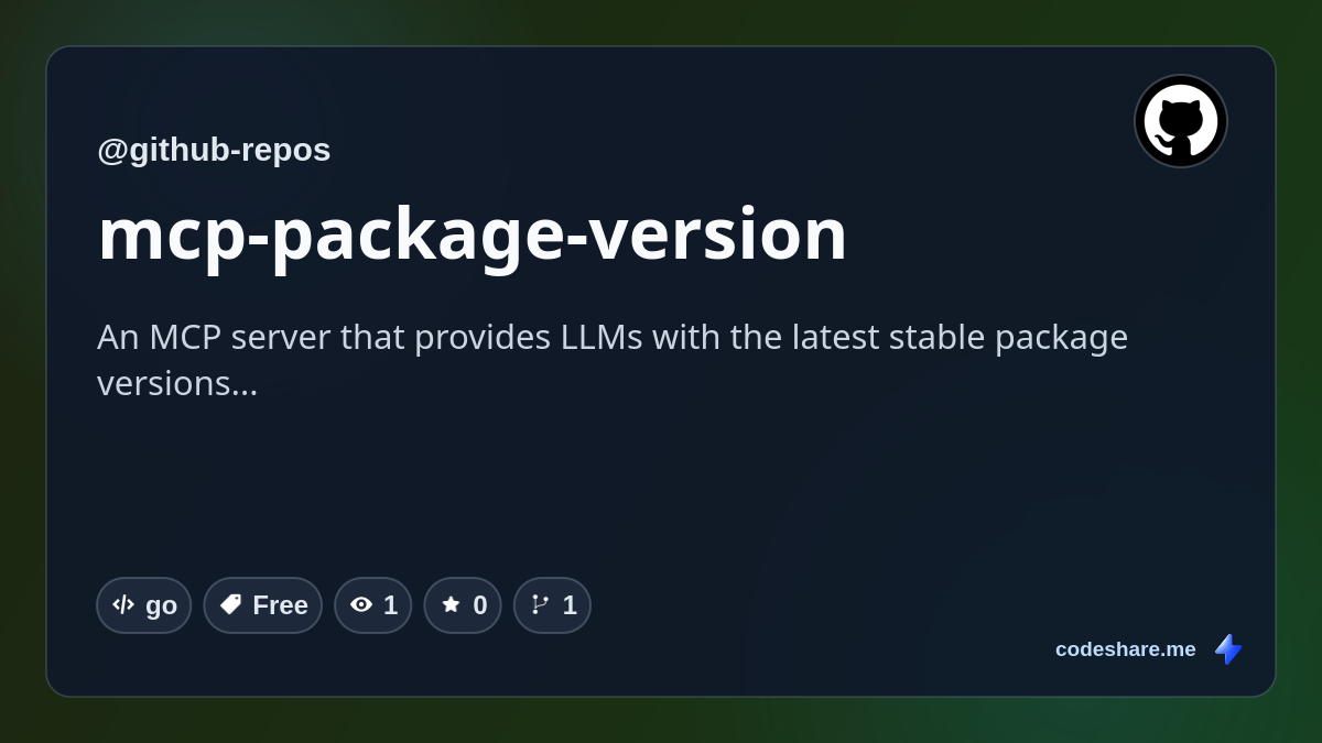 mcp-package-version