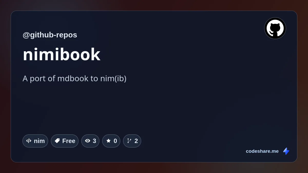 nimibook