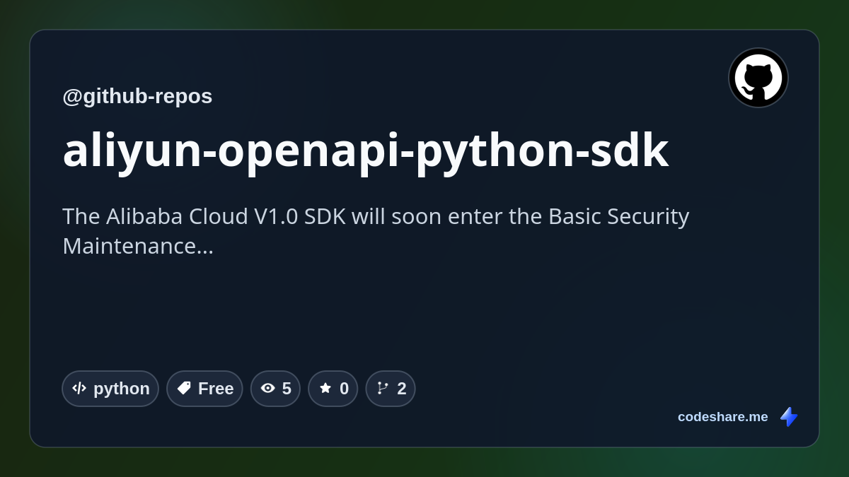 aliyun-openapi-python-sdk