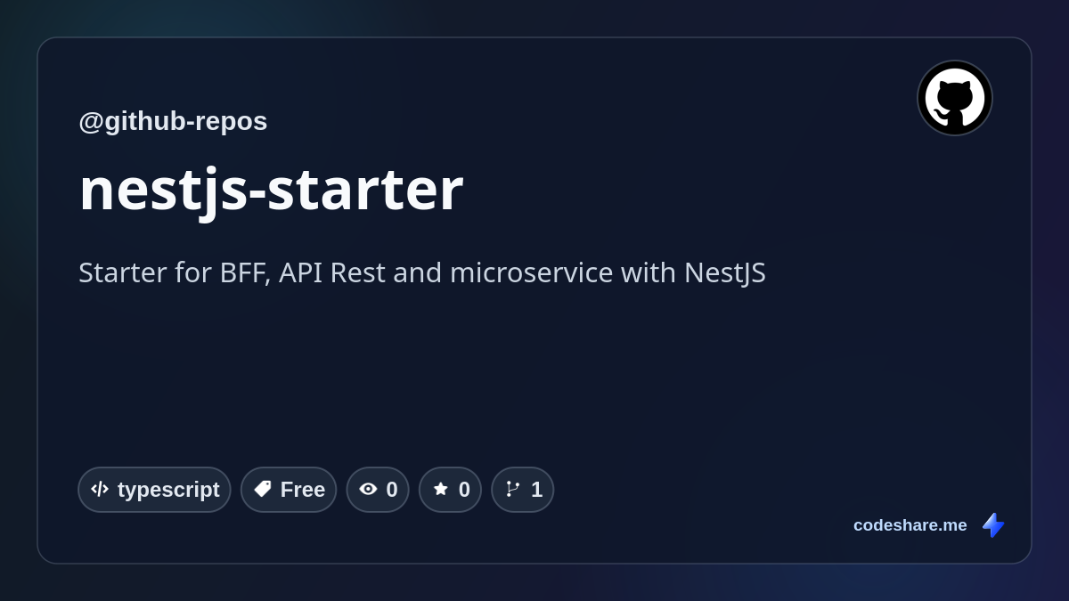 nestjs-starter