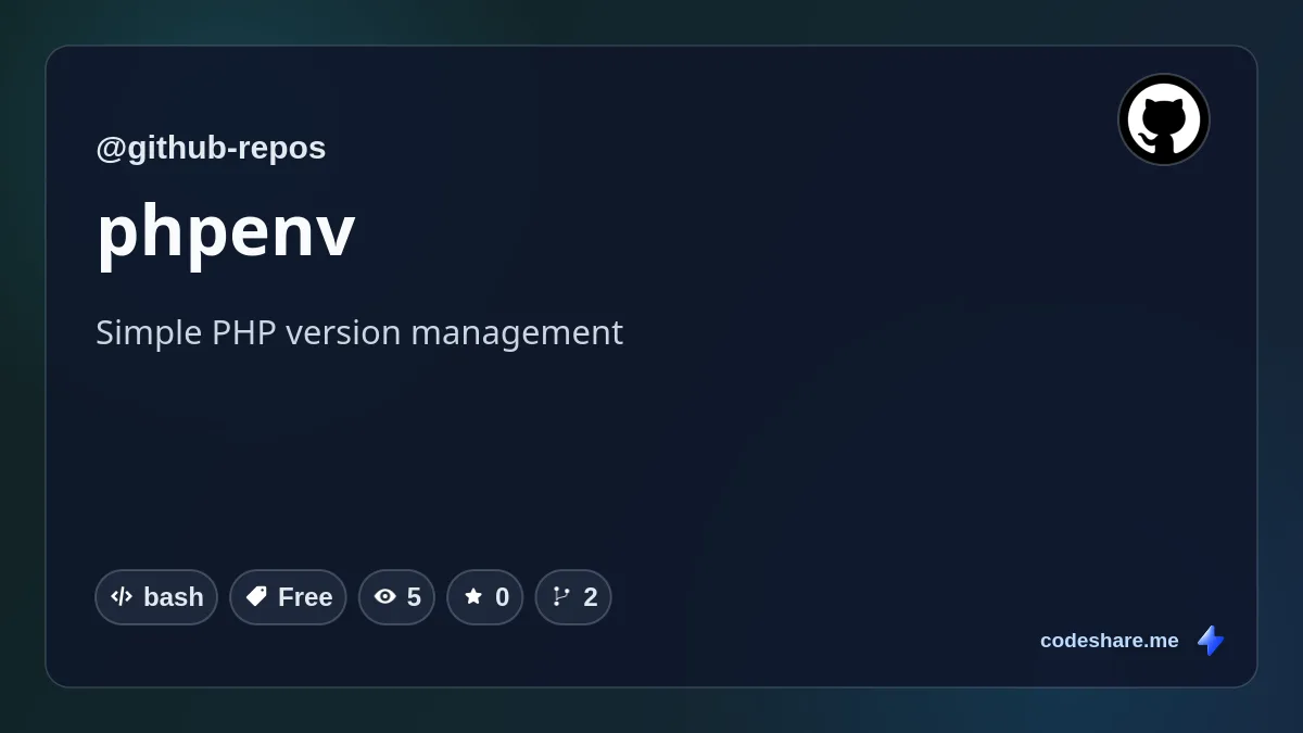 phpenv