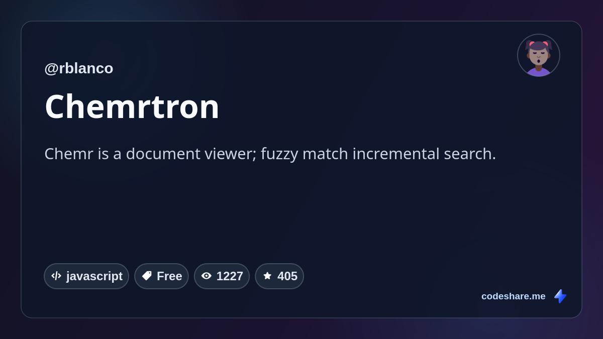 Chemrtron