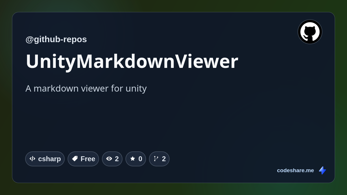 UnityMarkdownViewer