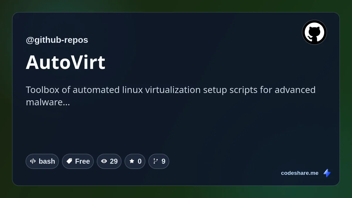 AutoVirt