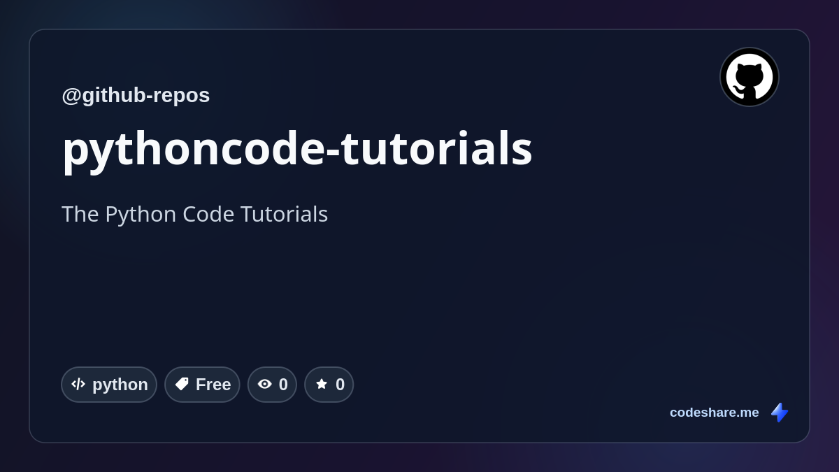 pythoncode-tutorials