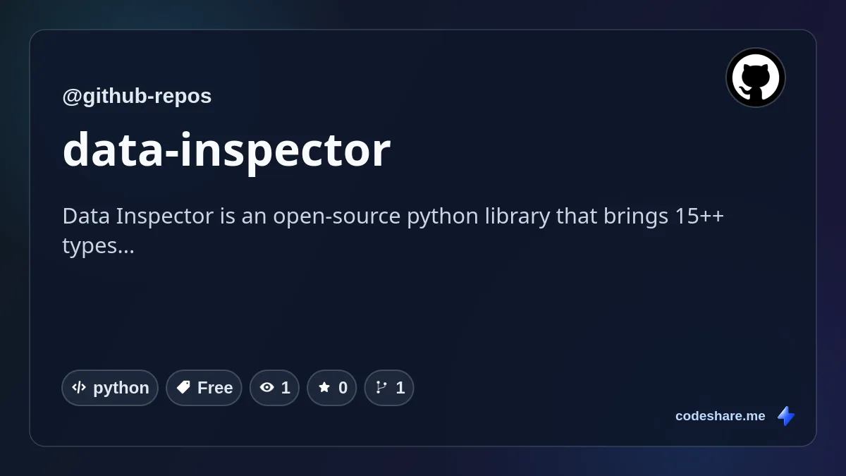 data-inspector