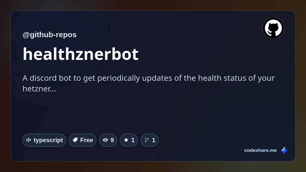 healthznerbot