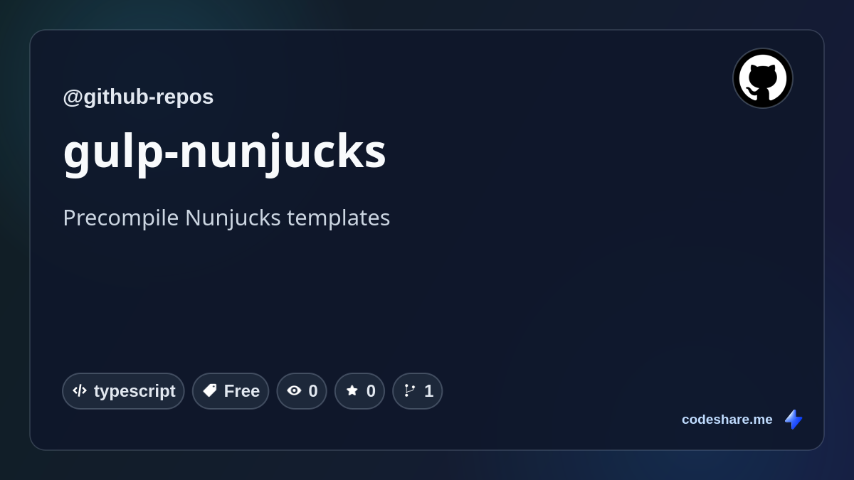 gulp-nunjucks