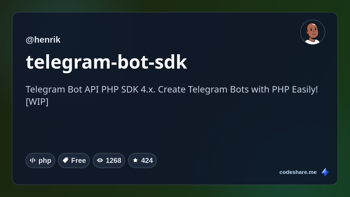 telegram-bot-sdk