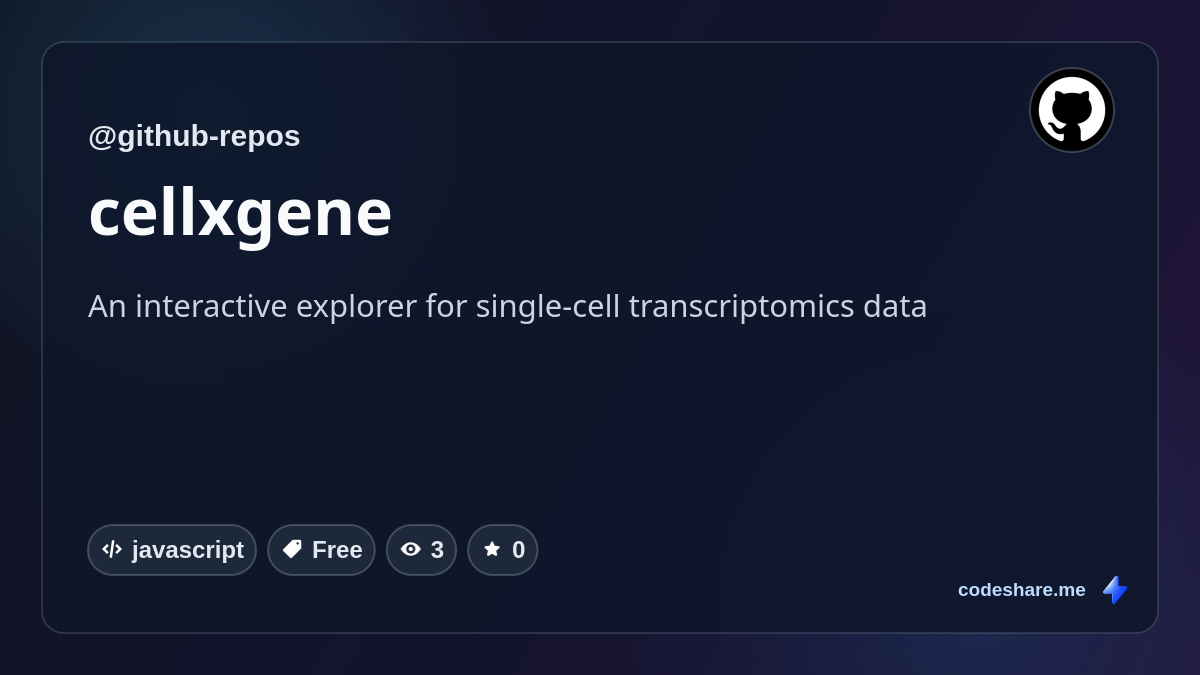 cellxgene
