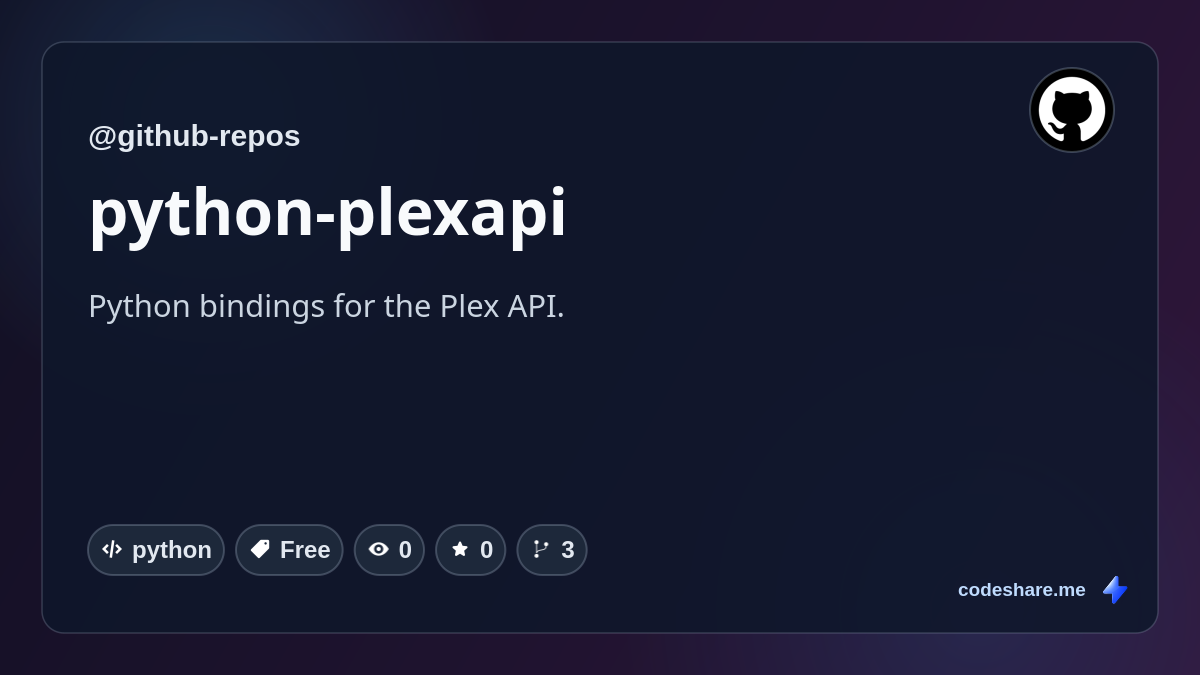 python-plexapi