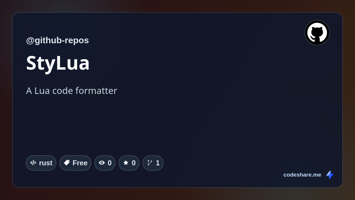 StyLua