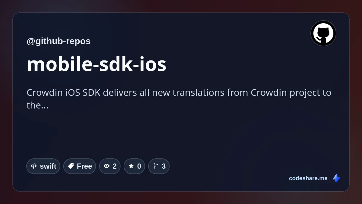 mobile-sdk-ios