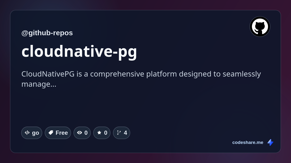 cloudnative-pg