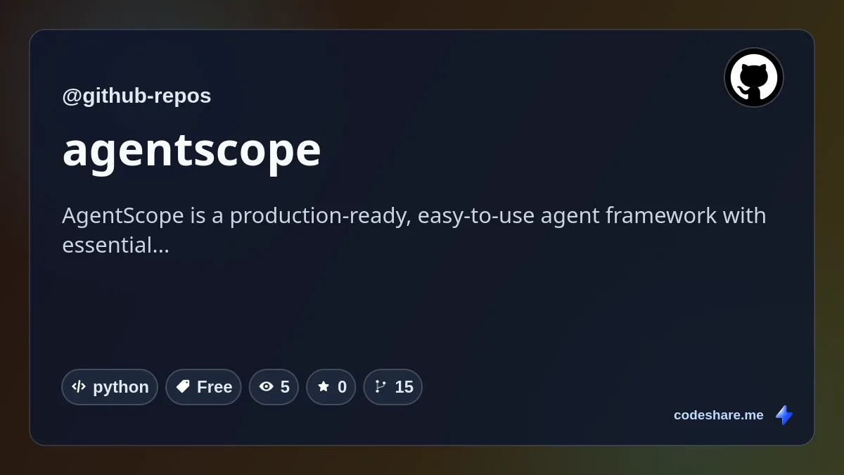 agentscope