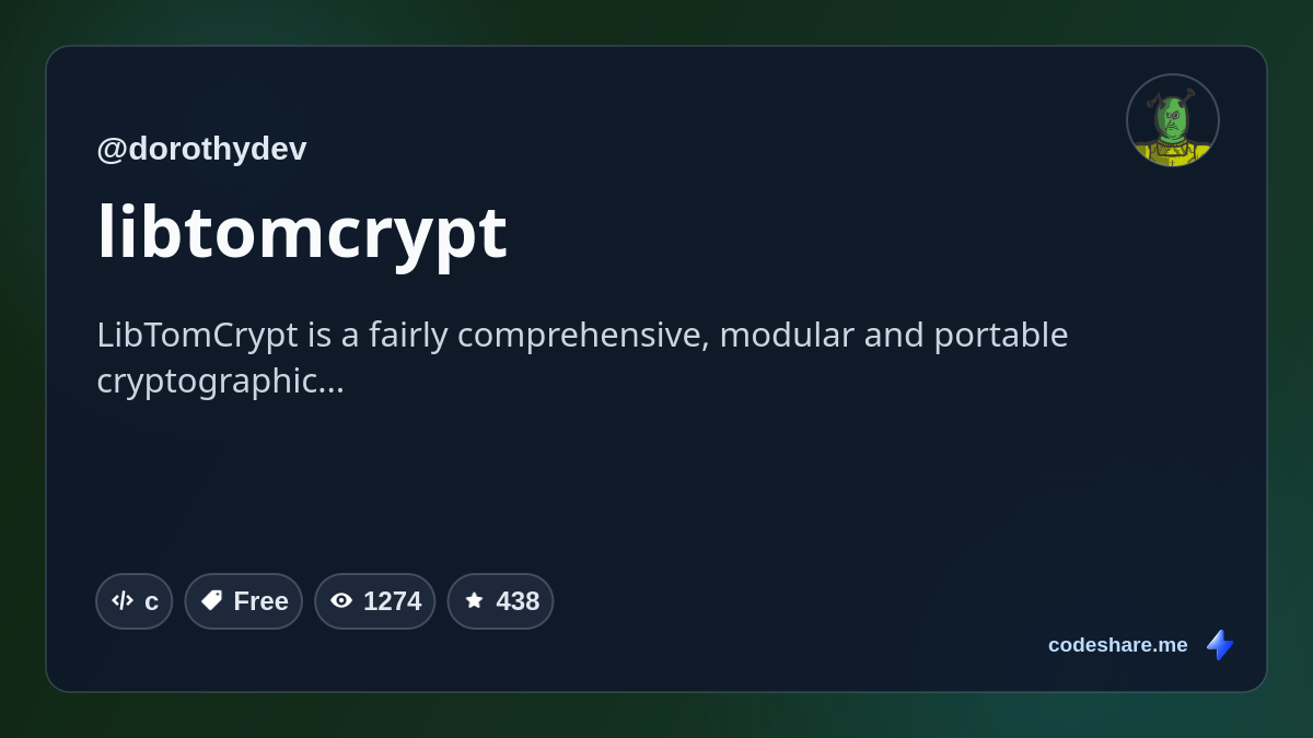 libtomcrypt