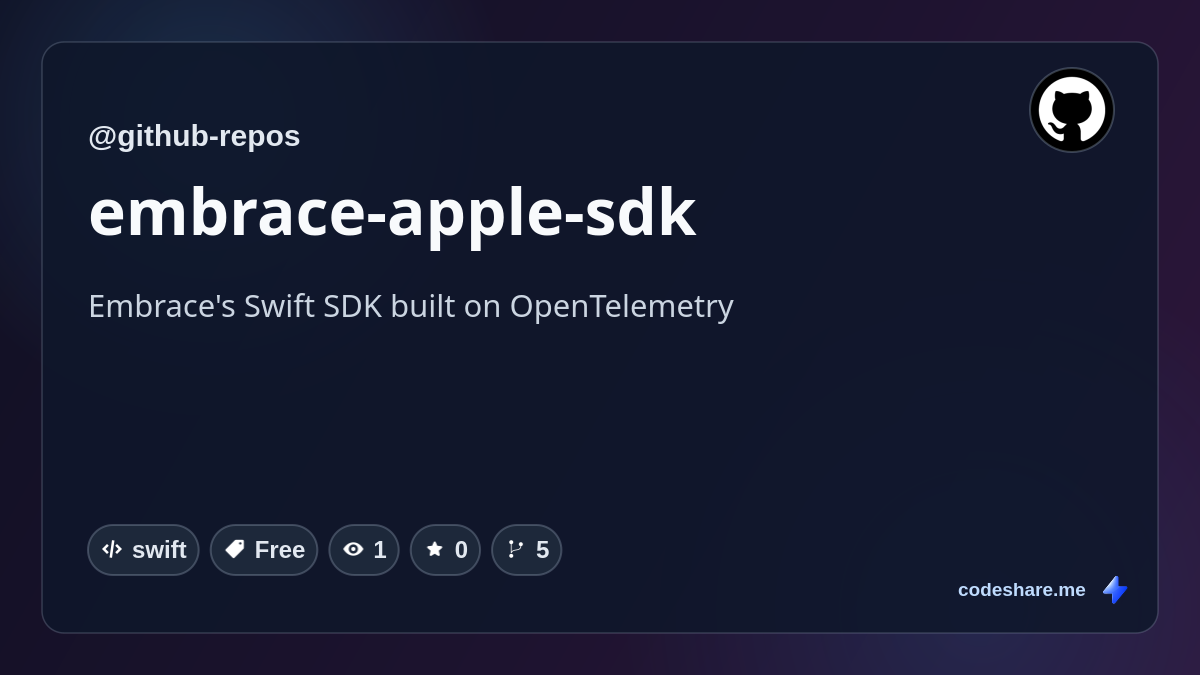 embrace-apple-sdk