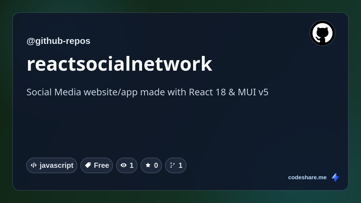 reactsocialnetwork