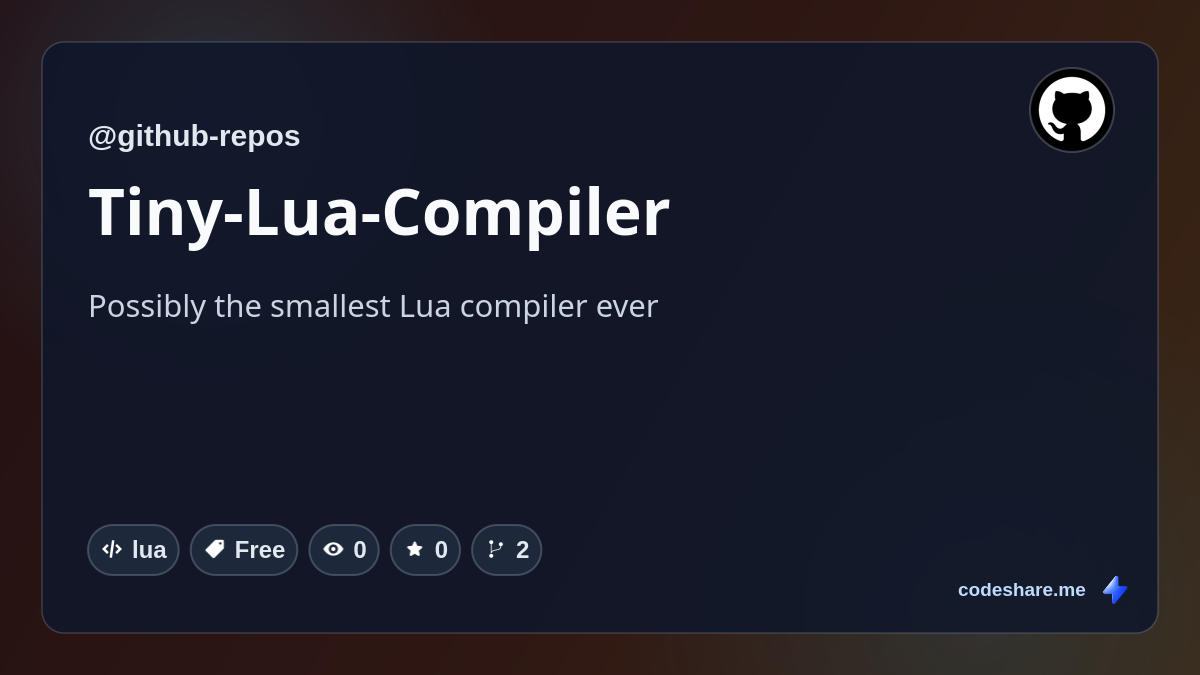 Tiny-Lua-Compiler