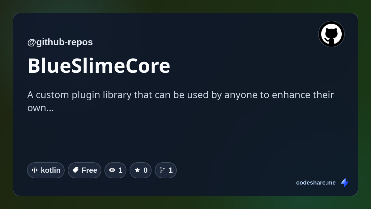 BlueSlimeCore