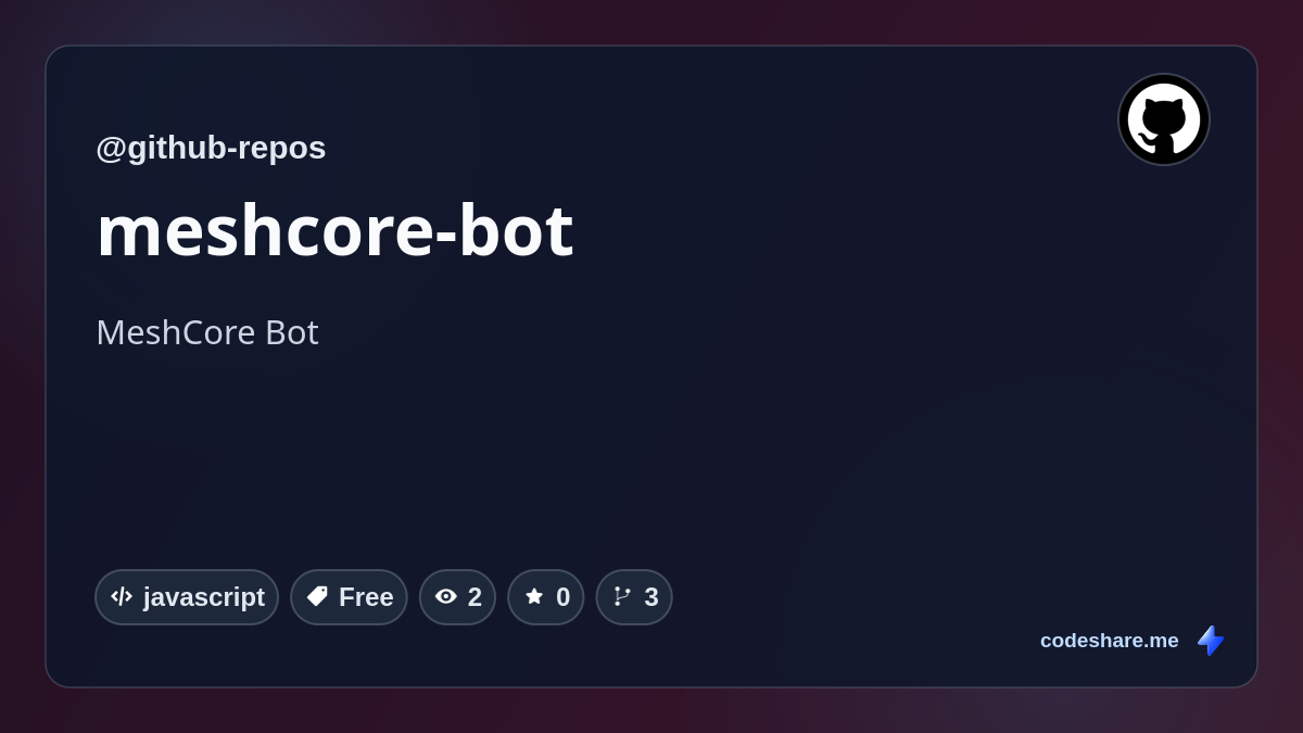 meshcore-bot