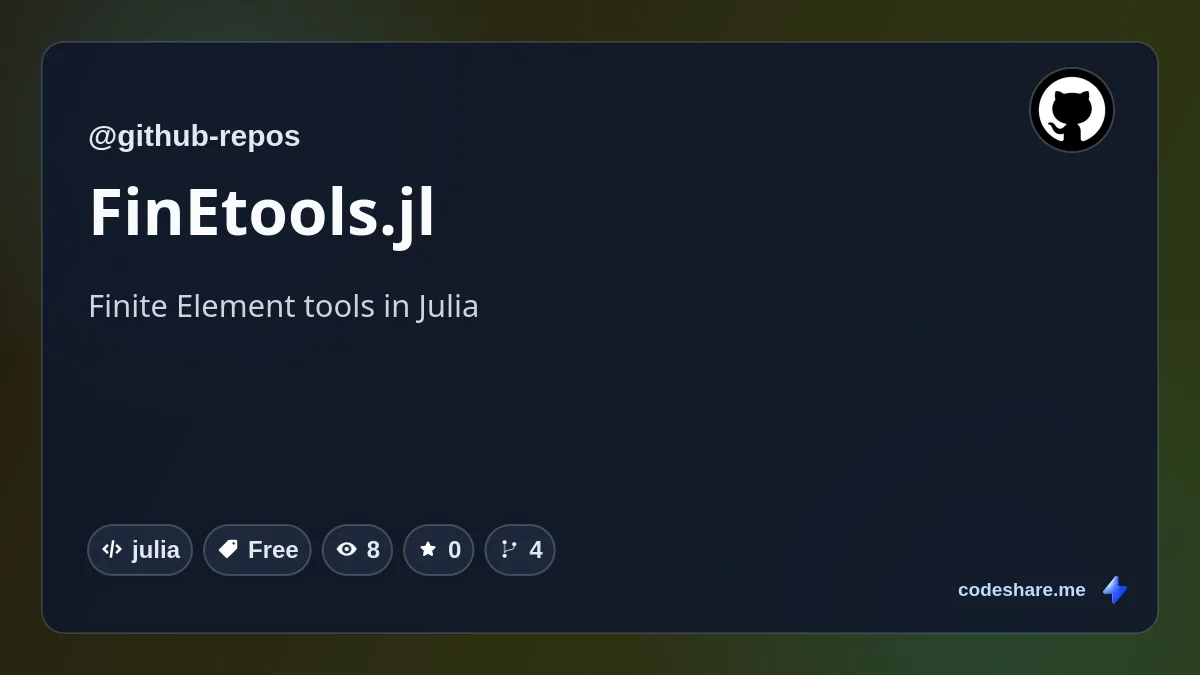 FinEtools.jl
