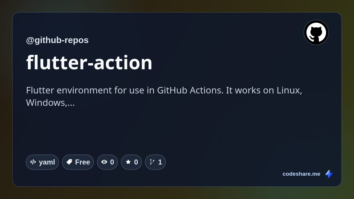 flutter-action