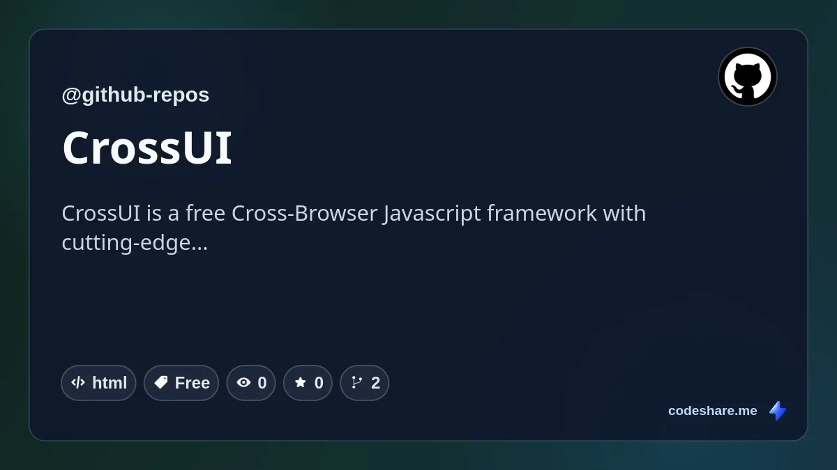 CrossUI