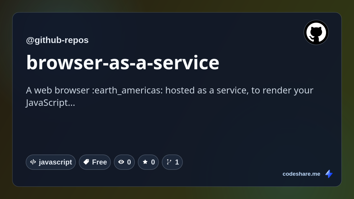 browser-as-a-service