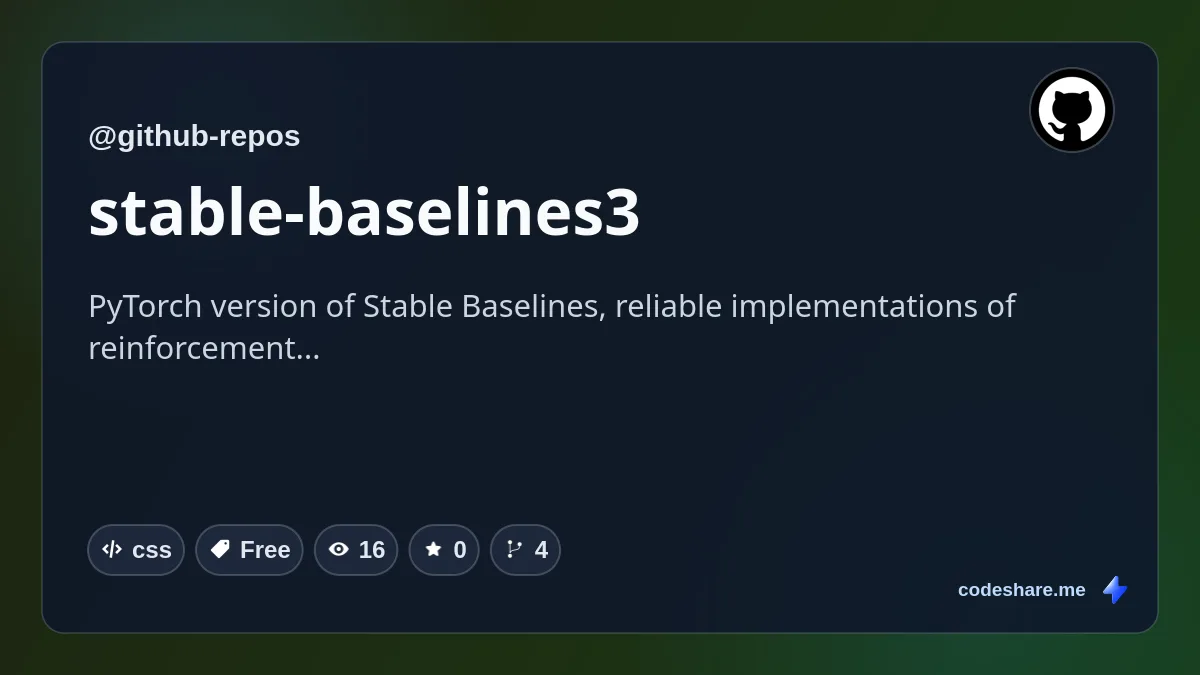 stable-baselines3