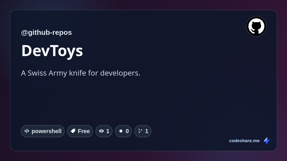 DevToys