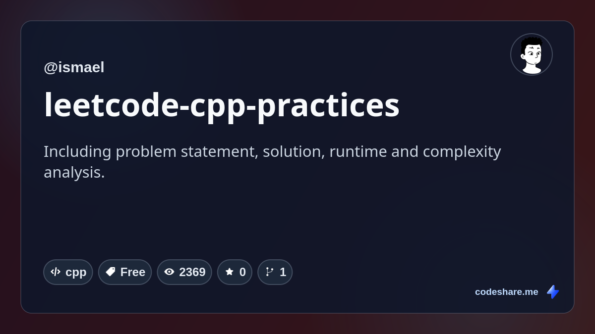 leetcode-cpp-practices