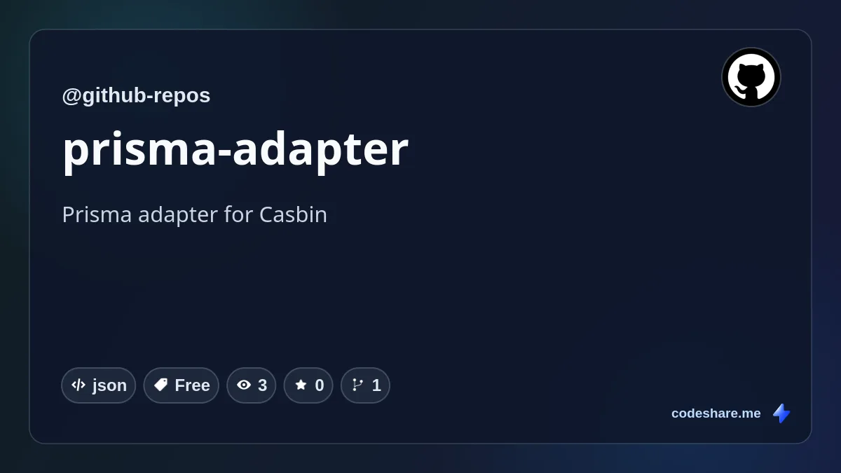 prisma-adapter