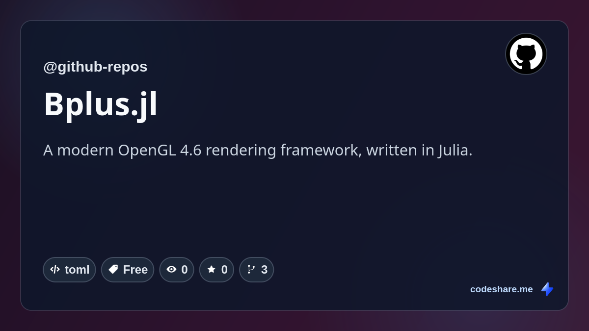 Bplus.jl