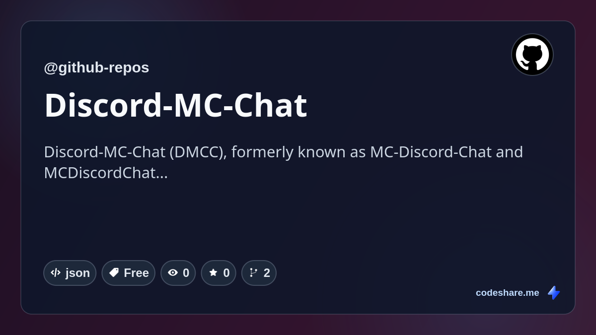 Discord-MC-Chat