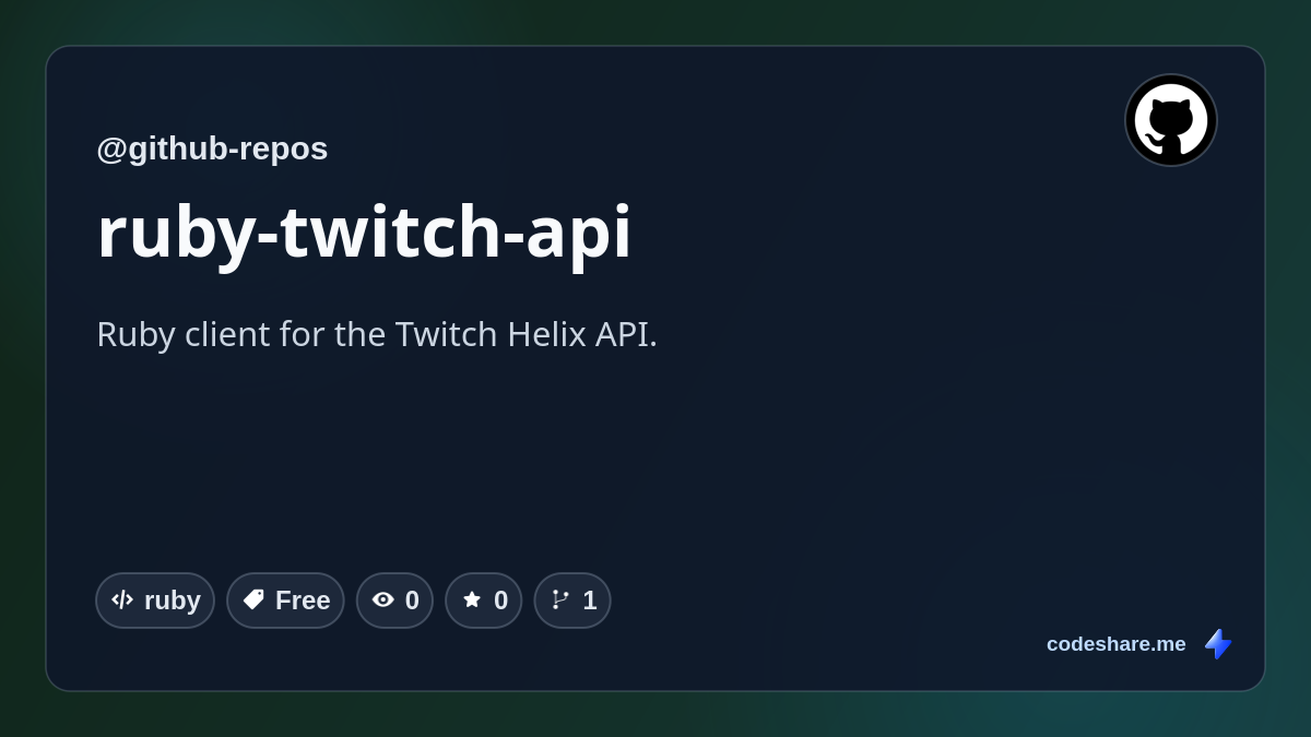 ruby-twitch-api