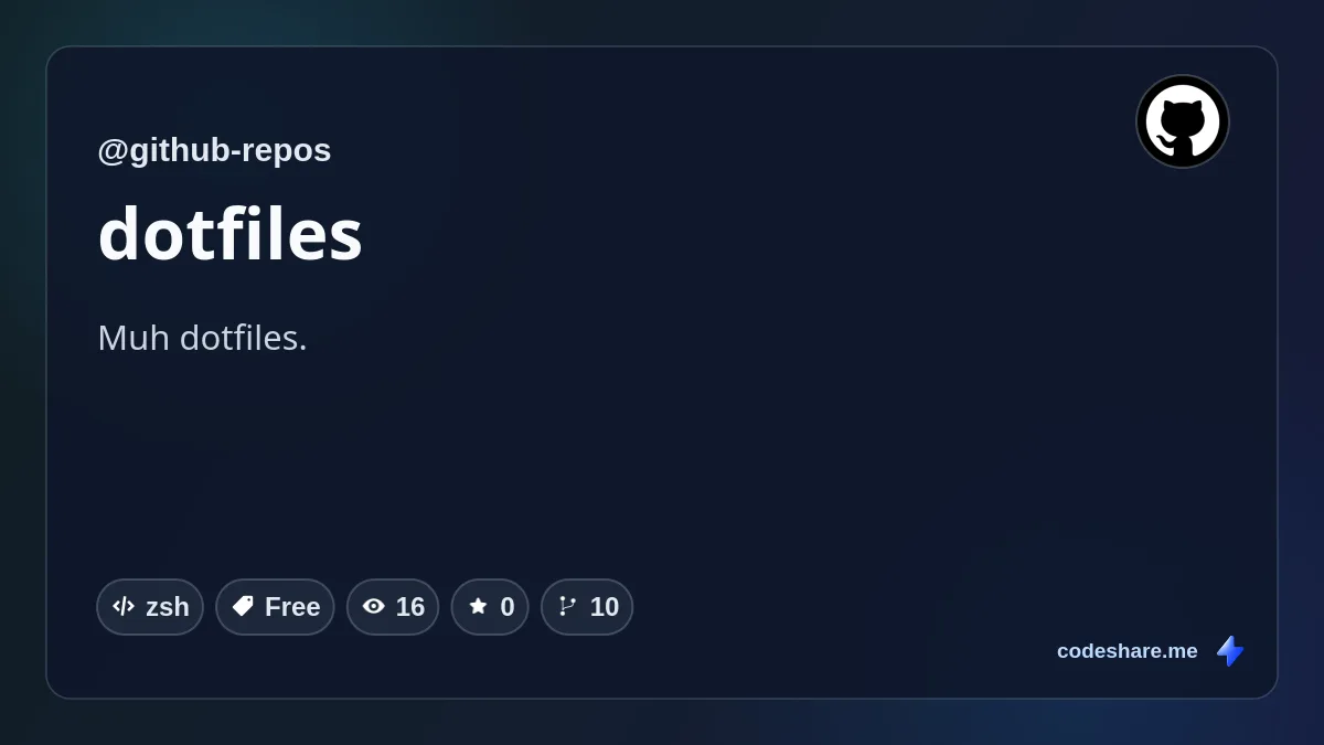 dotfiles