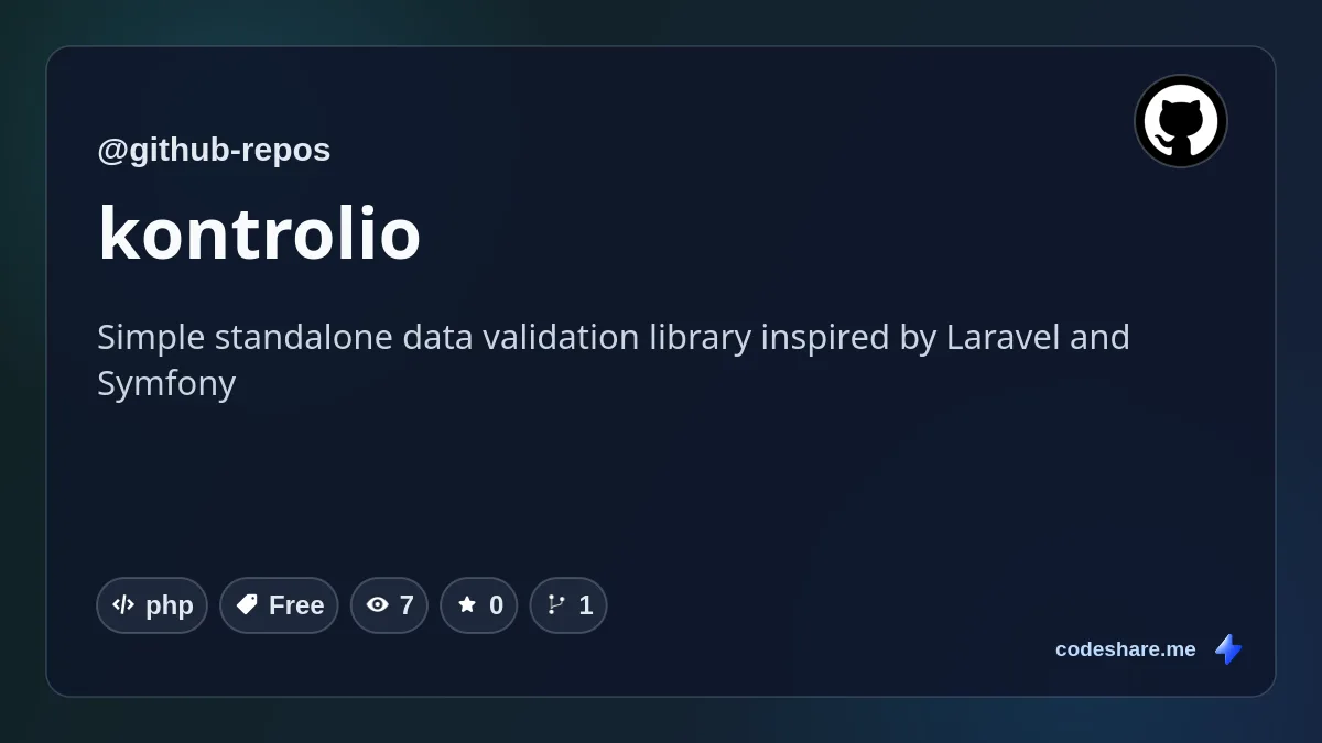 kontrolio