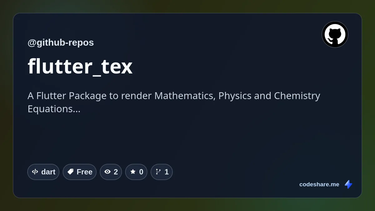 flutter_tex