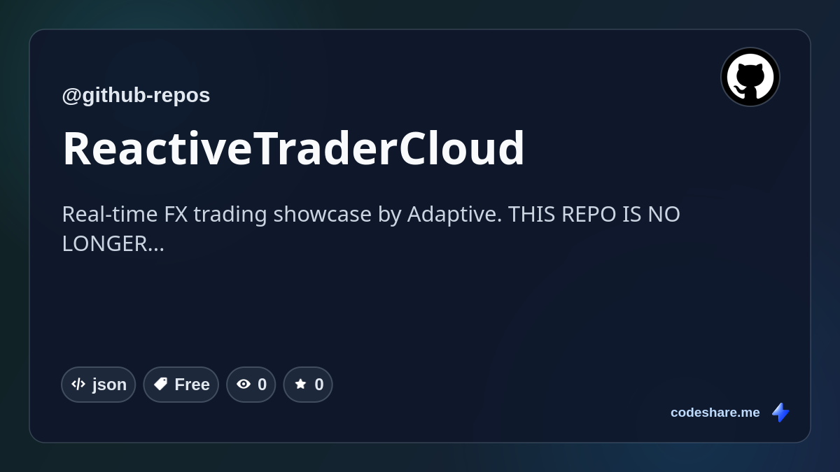ReactiveTraderCloud