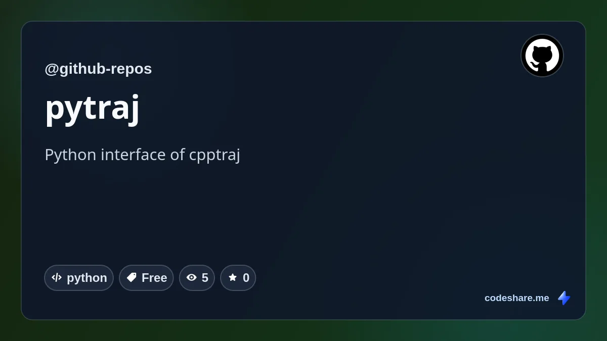 pytraj