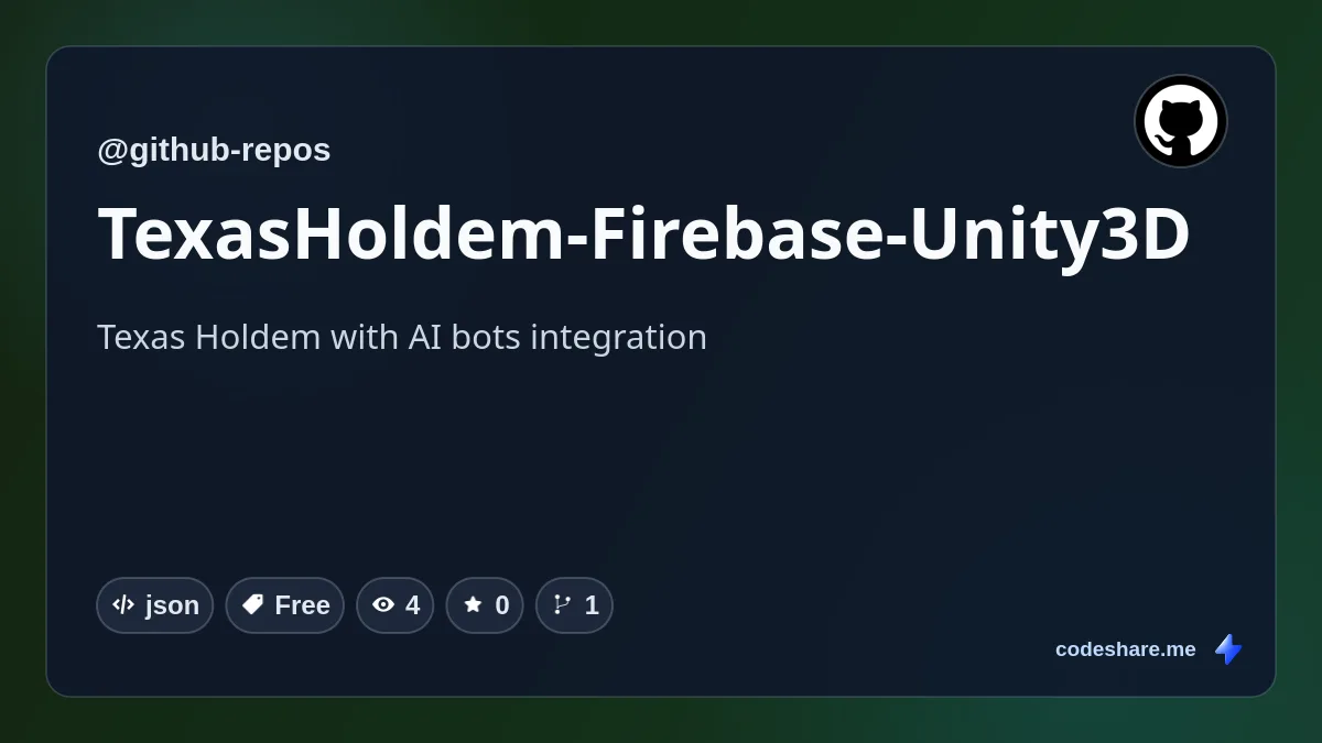 TexasHoldem-Firebase-Unity3D