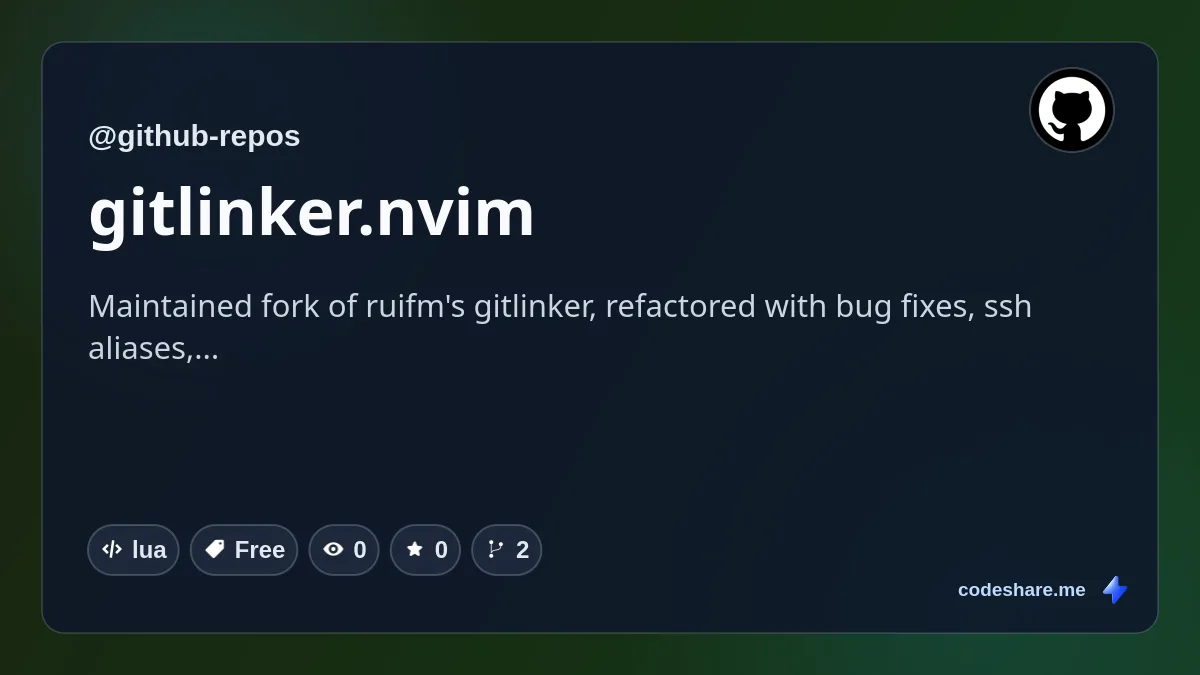 gitlinker.nvim