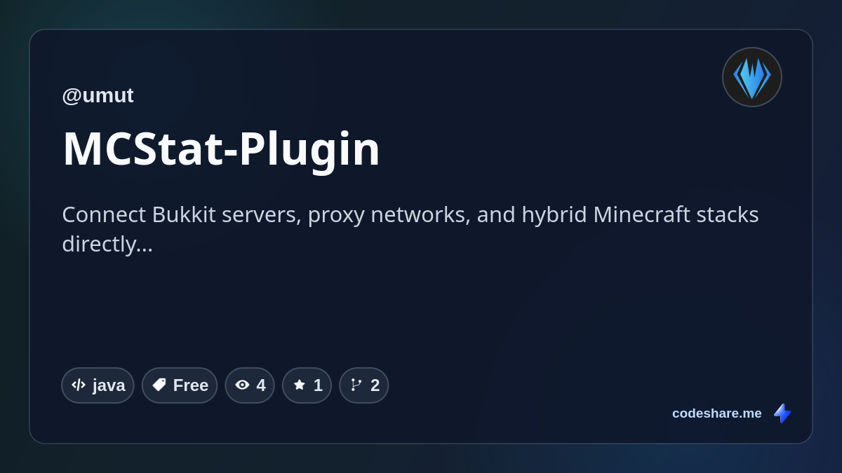 MCStat-Plugin