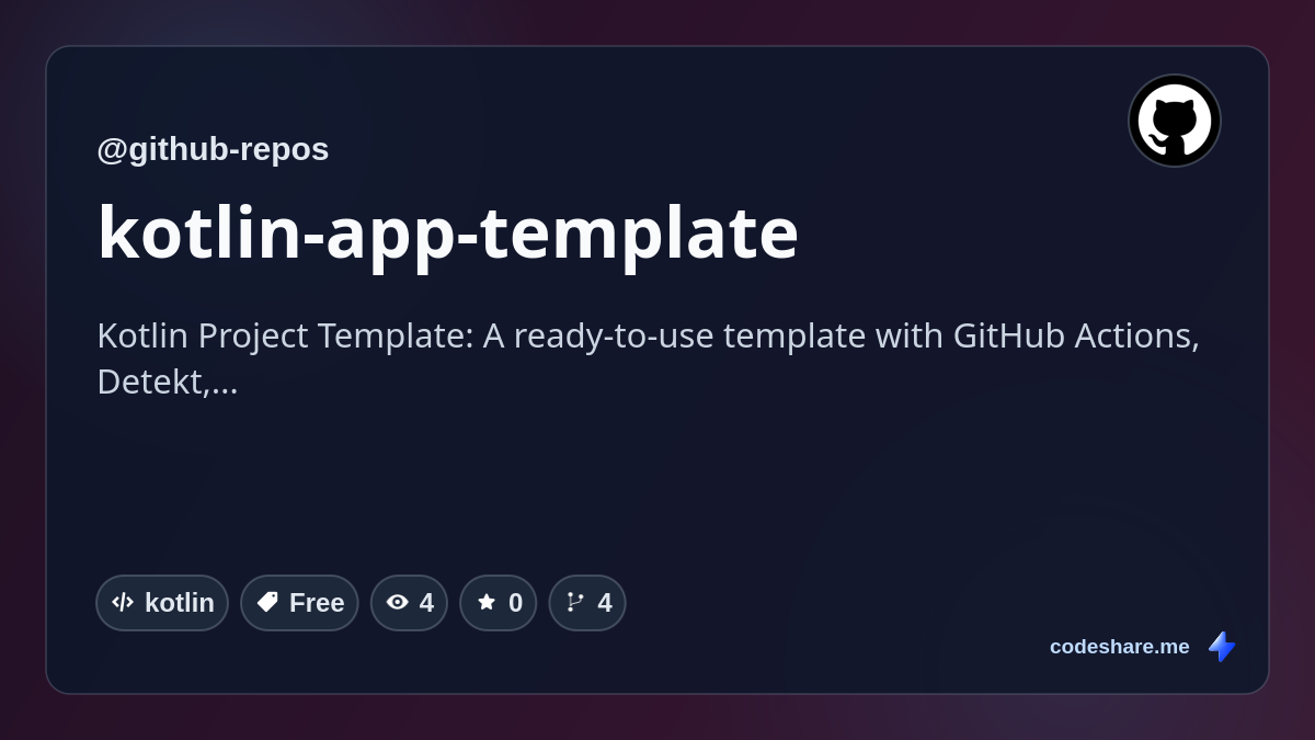 kotlin-app-template