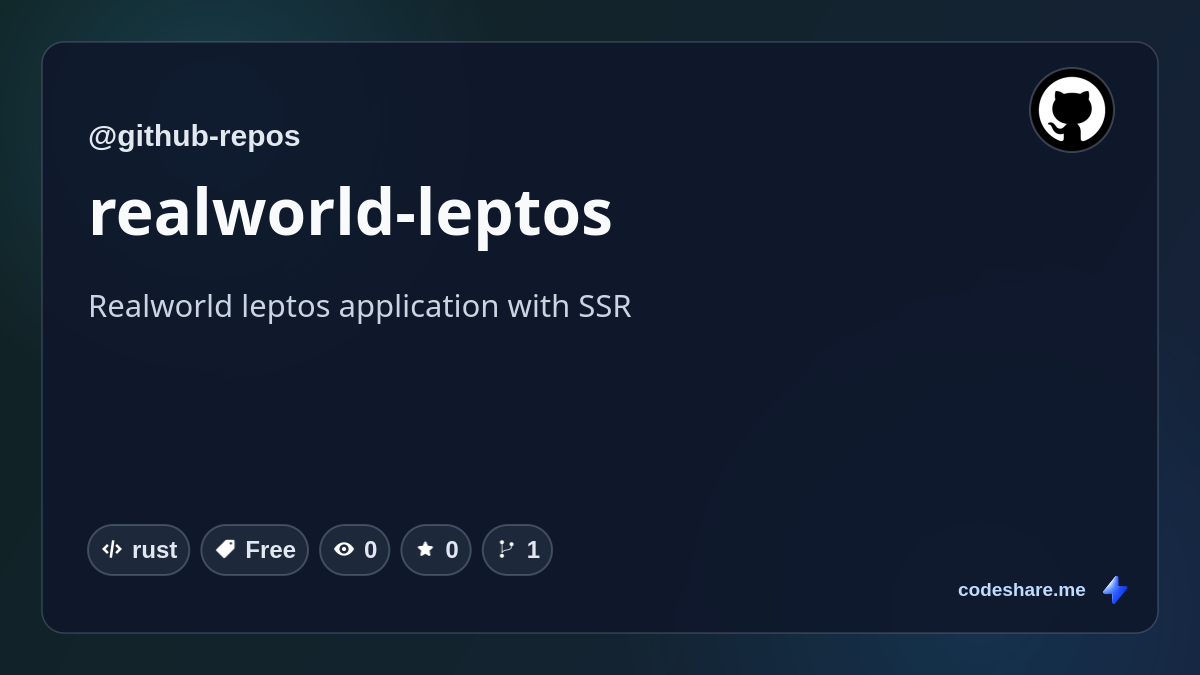 realworld-leptos