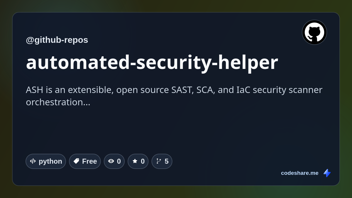 automated-security-helper